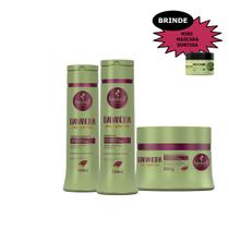 Kit Haskell Bananeira Shamp cond masc 300ml Mimo