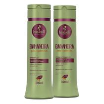Kit Haskell Bananeira Shampoo e Condicionador 300ml Kit Haskell Bananeira Shampoo e Condicionador 300ml