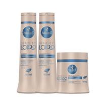 Kit Haskell Bendito Loiro (3 itens) Sh, Cond e Másc 500ml Kit Haskell Bendito Loiro (3 itens) Sh, Cond e Másc 500ml