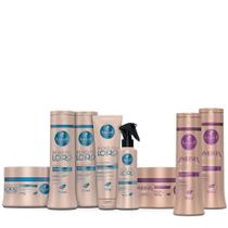 Kit Haskell Bendito Loiro Completo + Kit Desamarelador Ametista Sh. Cond E Masc