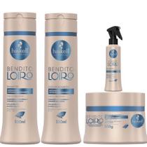 Kit Haskell Bendito Loiro Proteico (4 Produtos) 300ml Kit Haskell Bendito Loiro Proteico (4 Produtos) 300ml