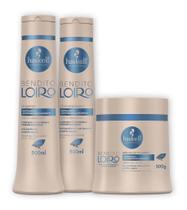 Kit Haskell Bendito Loiro Shampoo 500ML 1 Condicionador 500ML 1 Mascara 500ML Kit Haskell Bendito Loiro Shampoo 500ML 1 Condicionador 500ML 1 Mascara 500ML