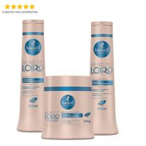 Kit Haskell Bendito Loiro Shampoo, Condicionador e Máscara 500ml/g