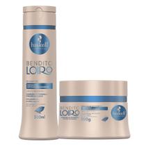 Kit Haskell Bendito Loiro Shampoo e Máscara 300ml Antidanos
