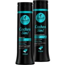 Kit Haskell Cachos Sim Definição Shampoo 300ML + 1 Condicionador 300ML