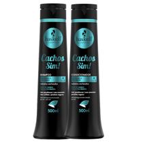Kit Haskell Cachos Sim Definição Shampoo 500ML + 1 Condicionador 500ML