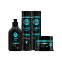 Kit Haskell Cachos Sim! Total (4 Produtos) 300ml