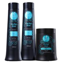 Kit Haskell Cachos Sim! Triplo (3 Produtos) 500ml/g