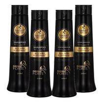 Kit Haskell Cavalo Forte 2 Condicionadores E 2 Shampoo 500ml Kit Haskell Cavalo Forte 2 Condicionadores E 2 Shampoo 500ml