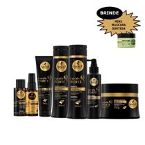 Kit Haskell Cavalo Forte 300ml Completo Tonico Mimos