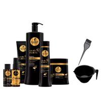 Kit Haskell Cavalo Forte 6 Produtos 1L Cond 500ml +Cumbuca Kit Haskell Cavalo Forte 6 Produtos 1L Cond 500ml +Cumbuca
