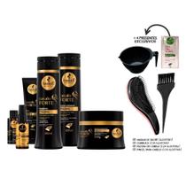 Kit Haskell Cavalo Forte 6 Produtos 300ml +Kit Presente