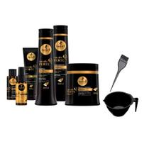 Kit Haskell Cavalo Forte 6 Produtos 500ml +Cumbuca Kit Haskell Cavalo Forte 6 Produtos 500ml +Cumbuca