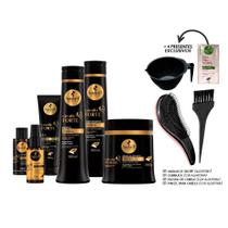 Kit Haskell Cavalo Forte 6 Produtos 500ml +Kit Presente