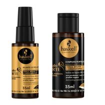 Kit Haskell Cavalo Forte Complexo Fortalecedor Potencializador de Tratamento + Selante De Pontas Controle do Frizz e Maciez Kit Haskell Cavalo Forte Complexo Fortalecedor Potencializador de Tratamento + Selante De Pontas Controle do Frizz e Maciez