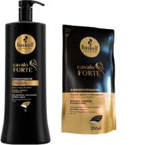 Kit Haskell Cavalo Forte Condicionador 1 Litro + 1 Refil Condicionador 250ML