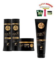 Kit Haskell Cavalo Forte Crescimento Original 4 Produtos +nf