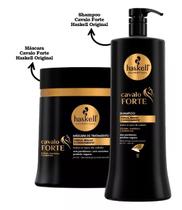 Kit haskell cavalo forte duo shampoo máscara 1lt/ 500kg Kit haskell cavalo forte duo shampoo máscara 1lt/ 500kg