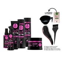 Kit Haskell Cavalo Forte Hidra Completo 300ml +Kit Presente