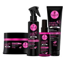 Kit Haskell Cavalo Forte Hidra Máscara 300g + Finalizadores