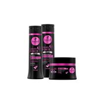 Kit Haskell Cavalo Forte Hidra Sh+Cond 300ml e Máscara 300g Kit Haskell Cavalo Forte Hidra Sh+Cond 300ml e Máscara 300g