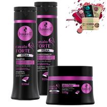 Kit Haskell Cavalo Forte Hidra Sh, Cond e Masc 300ml