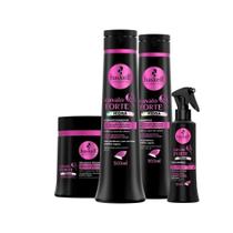 Kit Haskell Cavalo Forte Hidra Sh Cond Másc 500ml +ton 120ml