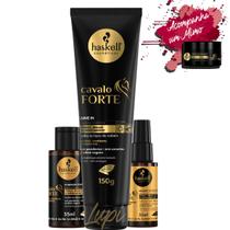 Kit Haskell Cavalo Forte Leave-in + Complexo + Selante Kit Haskell Cavalo Forte Leave-in + Complexo + Selante