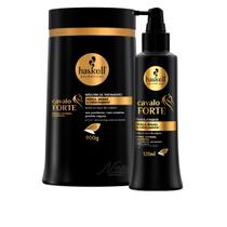Kit Haskell Cavalo Forte Máscara 900g Tônico Ativador Capilar