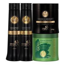 Kit Haskell Cavalo Forte + Máscaras Cavalo E Bananeira Kit Haskell Cavalo Forte + Máscaras Cavalo E Bananeira