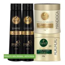 Kit Haskell Cavalo Forte + Máscaras Mandioca E Murumuru