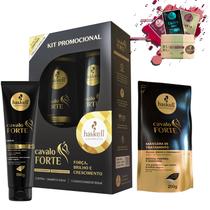 Kit Haskell Cavalo Forte Promopack 500ml + Leave-in 150gr