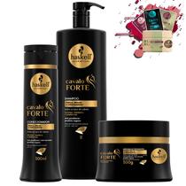 Kit Haskell Cavalo Forte Sh 1L Cond 300ml Mascara 300g