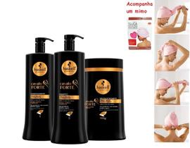 Kit haskell cavalo forte sh cond 1 lt / masc 900g tratamento salão nova embalagem