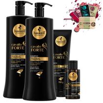 Kit Haskell Cavalo Forte Sh Cond 1L Leave Complexo