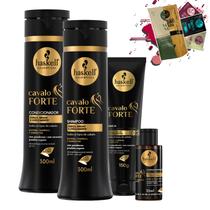 Kit Haskell Cavalo Forte Sh Cond 300ml Leave Complexo