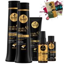 Kit Haskell Cavalo Forte Sh Cond 500ml Leave Selan Complexo