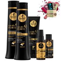 Kit Haskell Cavalo Forte Sh Cond 500ml Leave Selan Complexo