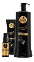 Kit Haskell Cavalo Forte Shampoo 1l + Leave-in + Selante
