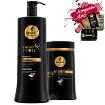 Kit Haskell Cavalo Forte Shampoo 1l + Mascara 1kg