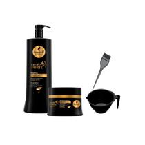 Kit Haskell Cavalo Forte Shampoo 1L Máscara 300g +Cumbuca