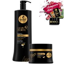 Kit Haskell Cavalo Forte Shampoo 1L + Mascara 300g