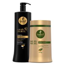 Kit Haskell Cavalo Forte Shampoo 1L + Máscara Murumuru 900g Kit Haskell Cavalo Forte Shampoo 1L + Máscara Murumuru 900g