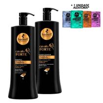 Kit Haskell Cavalo Forte Shampoo/Condicionador 1 Litro Cada