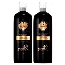 Kit Haskell Cavalo Forte Shampoo + Condicionador 1L