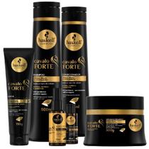Kit Haskell Cavalo Forte Shampoo Condicionador 500ml Máscara 300g Finalizador 150g Tratamentos Kit Haskell Cavalo Forte Shampoo Condicionador 500ml Máscara 300g Finalizador 150g Tratamentos