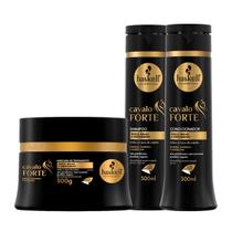 Kit Haskell Cavalo Forte Shampoo Condicionador E Máscara 300g Haskell Kit Haskell Cavalo Forte Shampoo Condicionador E Máscara 300g Haskell