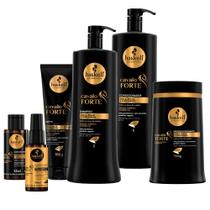Kit Haskell Cavalo Forte Shampoo Condicionador Máscara 1kg Completo 6 Itens Kit Haskell Cavalo Forte Shampoo Condicionador Máscara 1kg Completo 6 Itens