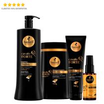 Kit Haskell Cavalo Forte Shampoo Máscara 900g + Leav Complexo Kit Haskell Cavalo Forte Shampoo Máscara 900g + Leav Complexo
