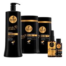 KIT Haskell Cavalo Forte Shp 2 Máscaras 900g Complexo Selante